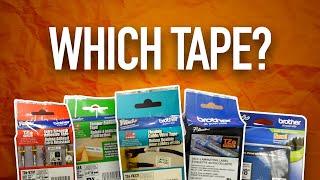 Different Types of Brother Labeling Tapes - Find Your Right Fit!