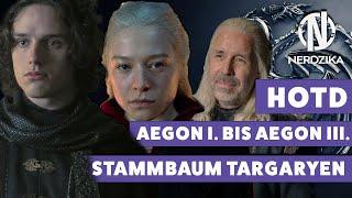 Der TARGARYEN STAMMBAUM erklärt! | Alles über House Targaryen! | House of the Dragon #Lore erklärt