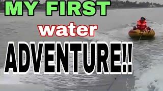 #myfirst #wateradventure #hydroslide my first experience and its very exciting.