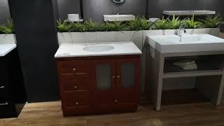 Sink Small Slope Design Acrylic Solid Surface Cabinet Washing Basin