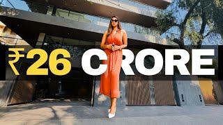  Touring a ₹26,00,00,000 DELHI’s Luxurious 800 sq yd Builder Floor with Private LIFT