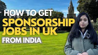 How to get a job in UK from India | UK job search tips 2024