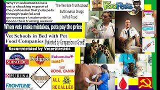 PURE EVIL The Veterinarian / Vet School Files (DEEP-DIVE) Capitalism, Pet Industry, True Crime, ETC