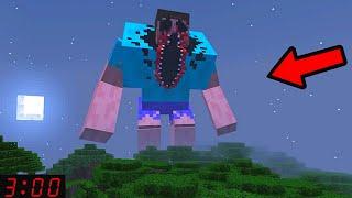 i Found Horror GIANT STEVE  in Minecraft | Minecraft Horror |