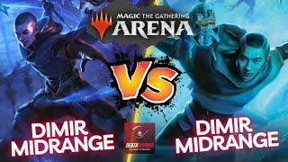 MTG Arena Foundations Standard Gameplay - Dimir Midrange VS Dimir Mirror Match