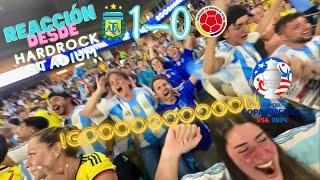 ARGENTINA vs COLOMBIA (1-0) Reacción al Partido desde HardRock Stadium | Copa America USA 2024