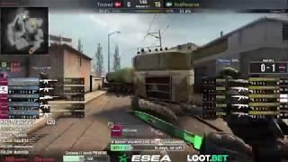 ESEA Main - Ryxxo Insane Wallbang On Overpass