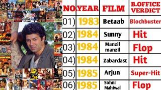 Sunny deol all movies names | sunny deol Film list | Sunny Deol movies list year wise Year wise