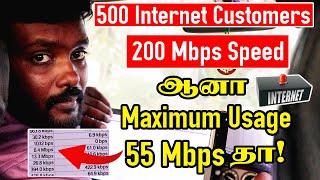 200 Mbps Speed But 55Mbps Only Maximum Usage | Internet Service Provider ISP | Anbu Tech