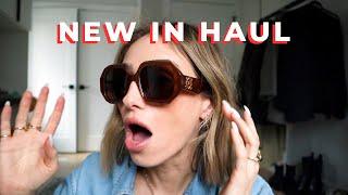 SPRING TRY ON HAUL | New in from Citizens of Humanity, Loewe, Mejuri, AGolde | Jillian Lansky