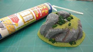 Cheap & Easy Expanding Foam Wargaming Hills & Rock Clusters