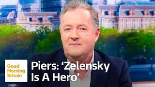 Piers Morgan Weighs in on the Press Conference Between Trump and Zelensky