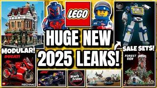 NEW LEGO LEAKS! (2025 Modular, Black Friday, Technic & MORE!)