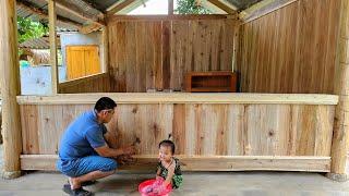 The secret technique for traditional wooden kitchen assembly and crafting plank skills/XuanTruong