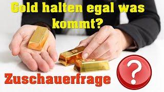 Was tue ich wenn der Goldpreis langfristig nicht steigt?? Zuschauerfrage!! Investment GOLD