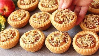 Cookies Apple basket. Cookies with apple filling.