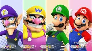 Super Mario Party Jamboree - Mario vs Luigi vs Wario vs Waluigi - Western Land