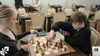 WFM Fatality (2087) vs Crush (2083). Chess Fight Night. CFN. Blitz