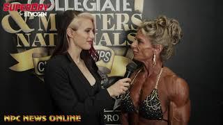 Womens Bodybuilding Masters Over 55 Overall Winner Gina Hall