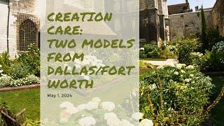 Creation Care Two Models From DallasFort Worth