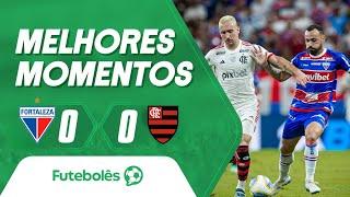 MELHORES MOMENTOS | FORTALEZA 0X0 FLAMENGO | Leão empata com o Fla no Castelão