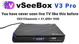 vSeeBox V3 Pro Live TV Android TV Box – Neue Amlogic-Hardware