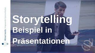 Storytelling: Beispiel in Präsentationen - Michael Geerdts