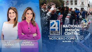 Noticiero de Ecuador (Emisión Central 04/03/2025)