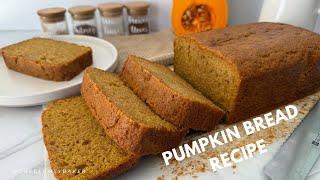 Quick and Easy Pumpkin Bread Recipe | One Clumsy Baker
