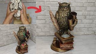 How to make a figurine out of garbage and without cost?! Как сделать статуэтку из мусора?