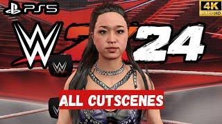 ALL CUTSCENES OF UNLEASHED MYRISE STORY OF WWE2K24