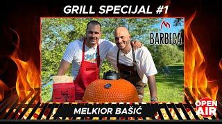 GRILL Specijal #1 - Kako na kamado roštilju savršeno ispeći steak i kruh! (by Barbeca)