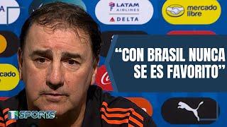 ADMITE Néstor Lorenzo que la Selección Colombia NO ES FAVORITO para GANARLE a Brasil en Copa América