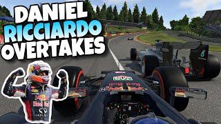 OVERTAKES DEDICATED TO DANIEL RICCIARDO 