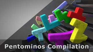 Pentaminos Compilation | All together and each separately | ASMR ️ C4D4U