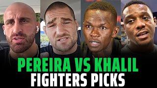 UFC 307: Alex Pereira vs Khalil Rountree Fighters Picks