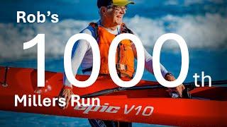 SURFSKI: Rob Mousley's 1000th Millers Run !