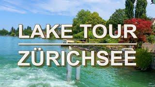 Leisure tip - Relax - Small lake tour - Zurich - Switzerland - tourism, 4K