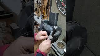 "Quick and Easy" Sharpening flat drill bit on bench grinder  #woodworkingtools #diy#drills
