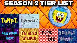 Ranking Every Episode Of SpongeBobs Second Season