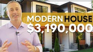 Touring the Newly Built Luxury House in Kirkland WA | Kirkland Washington Modern House