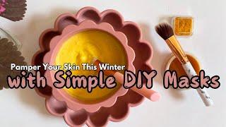 Winter Face Packs for Glowing Skin (DIY)