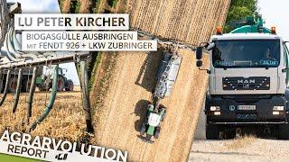 Biogasgülle ausbringen wo andere Urlaub machen | LU Peter Kircher | Agrarvolution Report