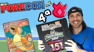 COMPLETAMOS 151 E GANHAMOS NOSSA 4ª INSÍGNIA NA POKECON !!