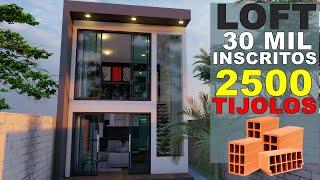 LOFT 66m² 2 quartos | LOFT PÉ DIREITO DUPLO | dois dormitórios