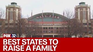 Illinois makes top 10 for best states to raise a family