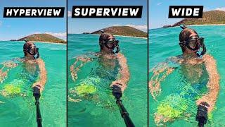 GoPro HERO11 HyperView / SuperView / Wide Comparison - GoPro Tip 707 | MicBergsma