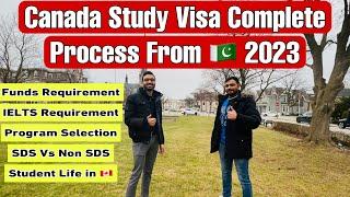 Canada Study Visa From Pakistan 2023