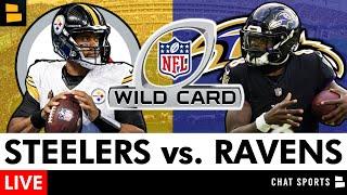 Steelers vs. Ravens Live Stream Scoreboard, Play-By-Play, Highlights: AFC Wild Card On Amazon Prime