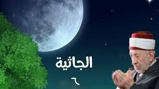 سورة الجاثية(هذا بصائر للناس وهدى ورحمة لقوم يوقنون. أم حسب الذين اجترحوا السيئات أن نجعلهم  ...)